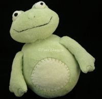 Pottery Barn Kids FROG Roly Poly Chime Infant Baby Toy